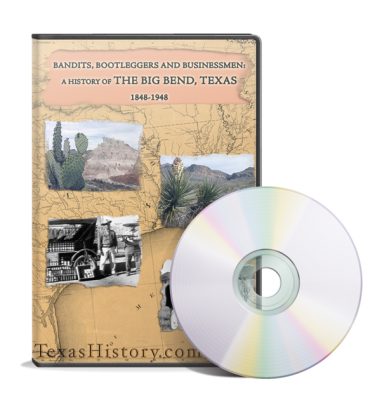 Texas History of the big bend Texas DVD cover