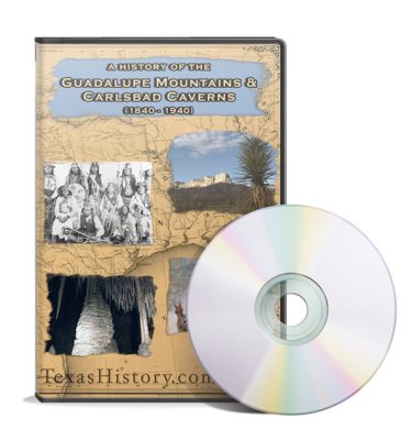 Guadalupe Mountains and Carlsbad Caverns Texas History DVD