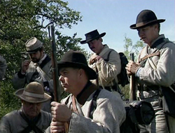 Rebel soldiers in Texas