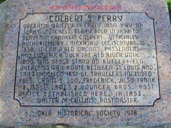 Colbert S Perry informational tablet