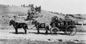 stagecoach in Texas