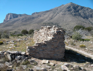 small structure still standing in Texas