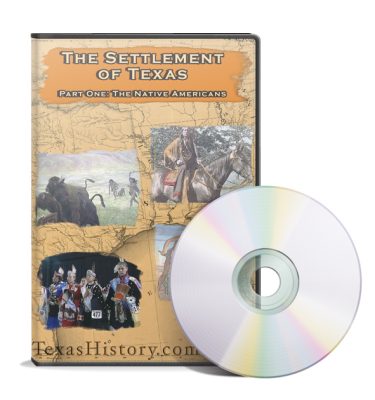 The Settlement of Texas Part one Texas history DVD