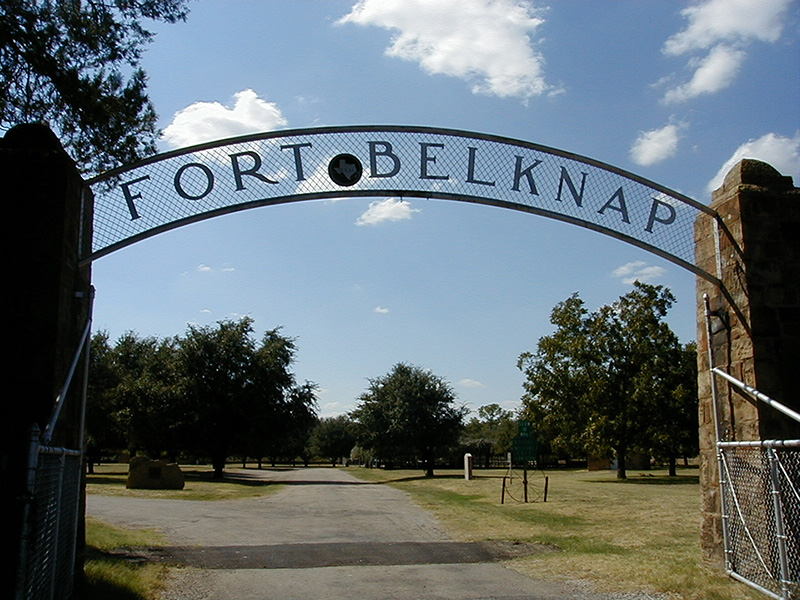 Fort Belknap sign